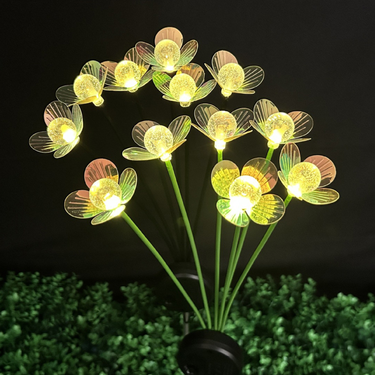 Solar Butterfly Garden Lights Outdoor Decoration