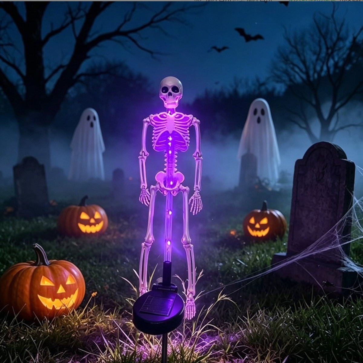 Halloween Solar Skeleton Garden Light Decoration
