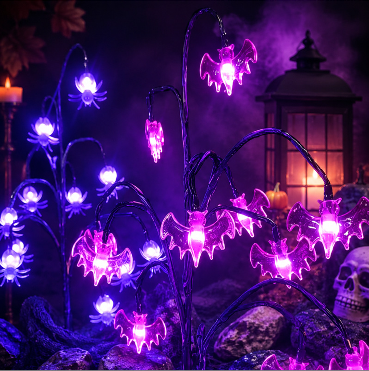 Halloween Solar Garden String Lights